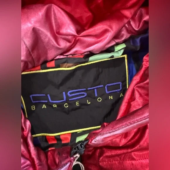 Custo BarcelonaRed Puffer Jacket